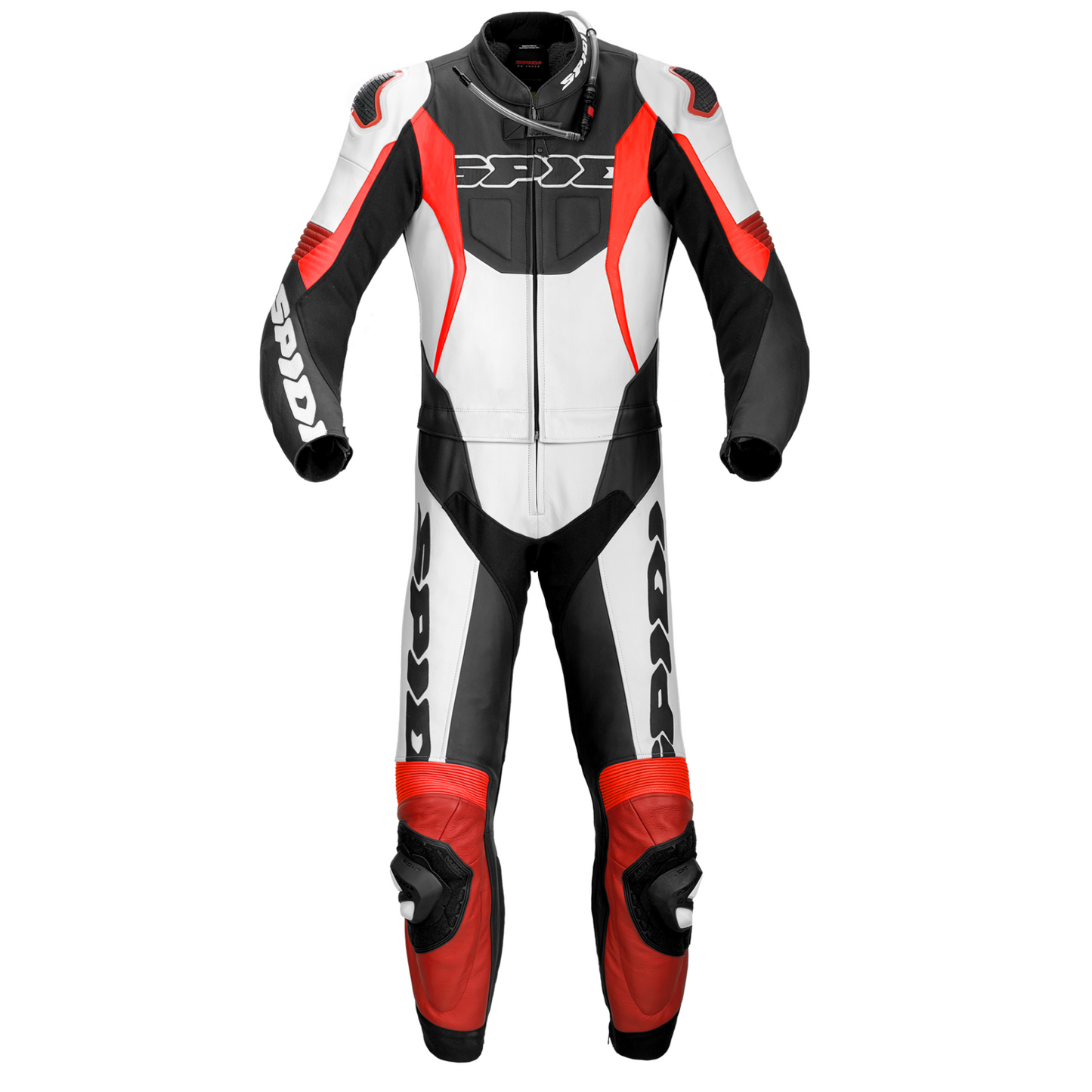 Кожен екип от две части SPIDI SPORT WARRIOR TOUR BLACK/RED