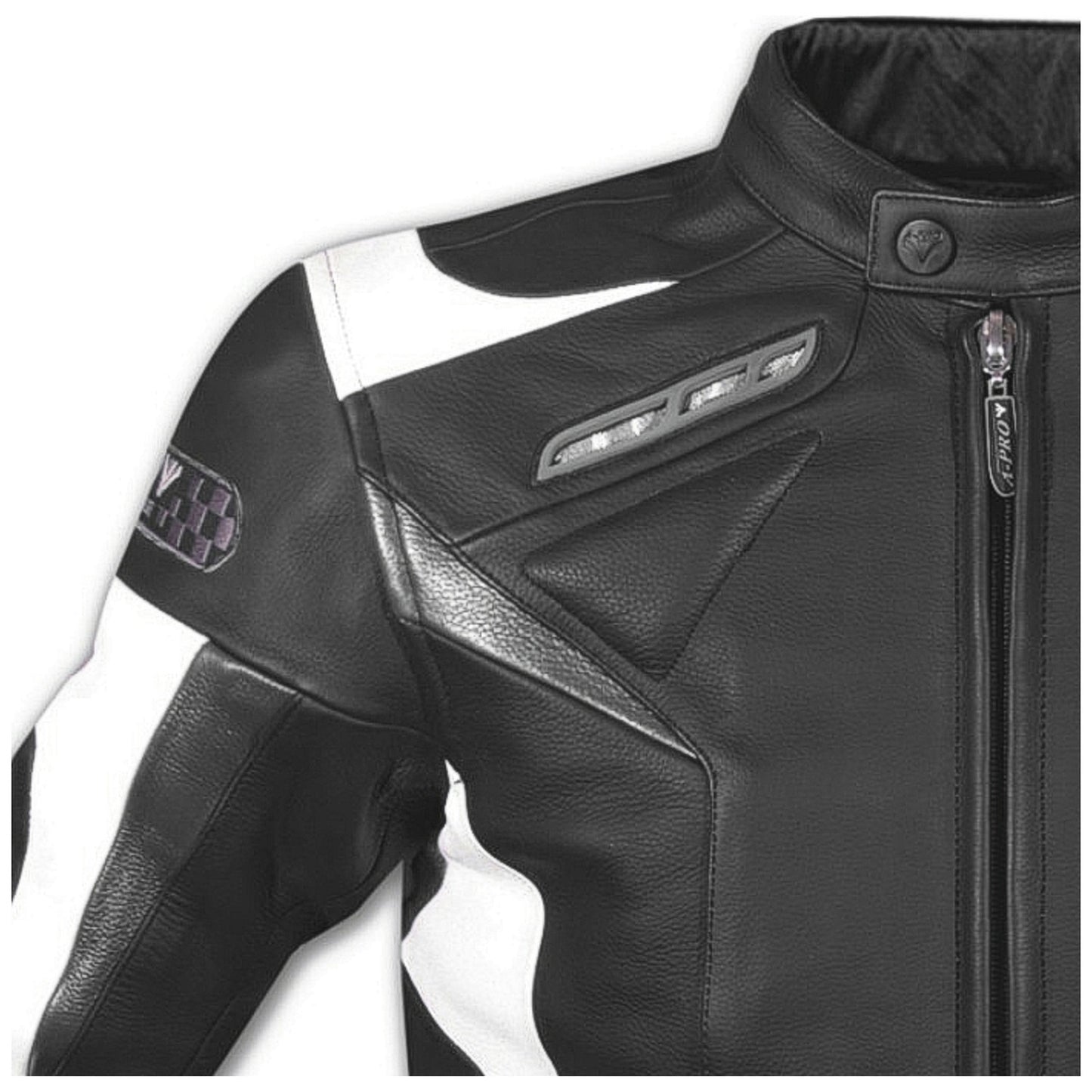 Кожено яке A-PRO ARROW BLACK