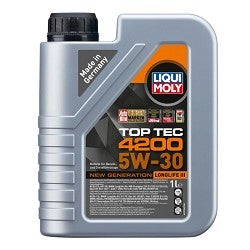 Масло 100% синтетично TOP TEC 4200 5W30 - 1L автомобилно масло LIQUI MOLY