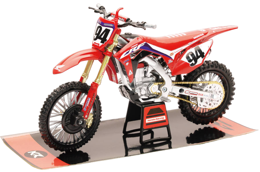 Мотоциклет играчка NEW-RAY HONDA HCR KEN ROCZEN 1:12