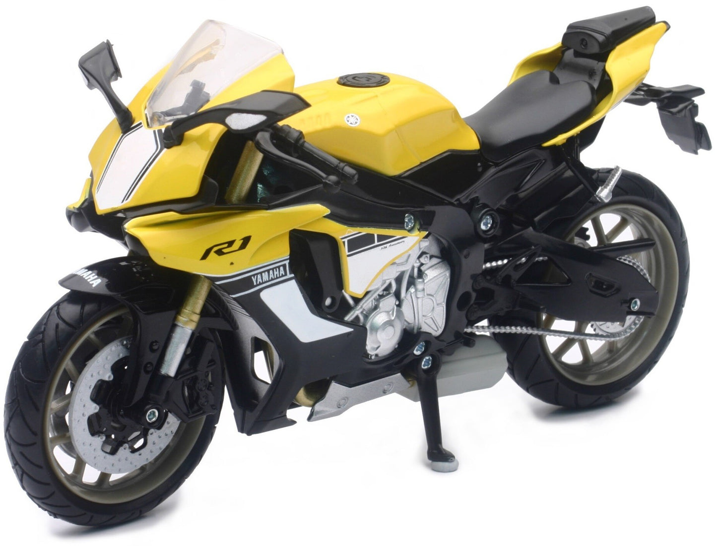 Мотоциклет играчка NEW-RAY YAMAHA YZF-R1 1:12 Yellow