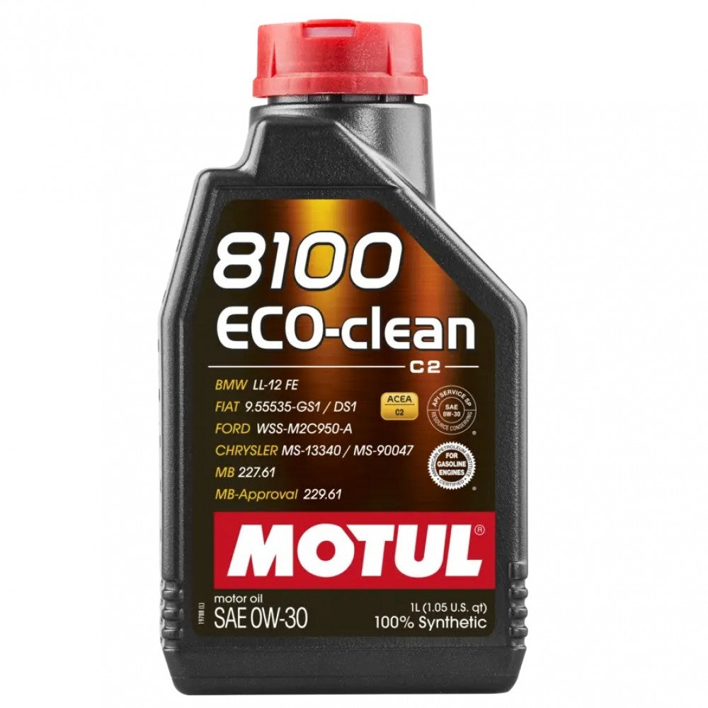 MOTUL 8100 ECO-CLEAN 0W30-1L