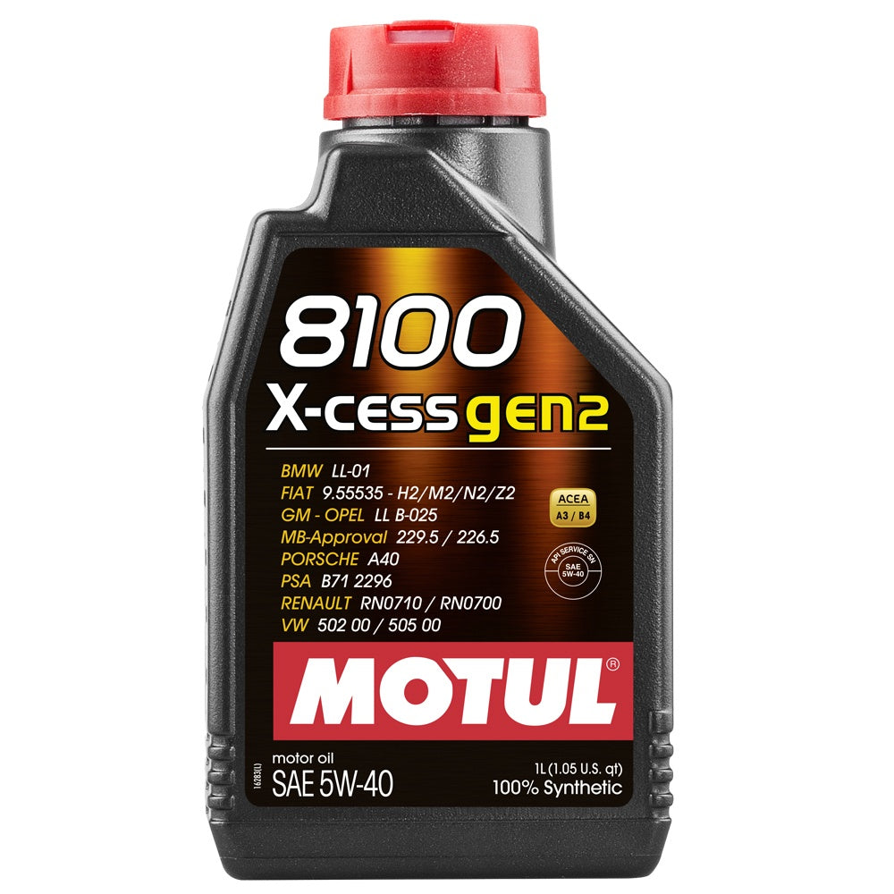 MOTUL 8100 X-CESS GEN2 5W40-1L