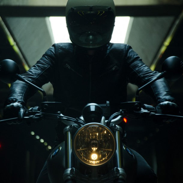 Кожено мото яке SPIDI GARAGE BLACK