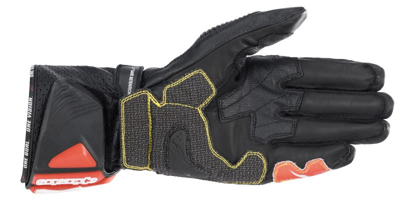 Ръкавици ALPINESTARS GP TECH V2 BLACK/FLUO RED/WHITE
