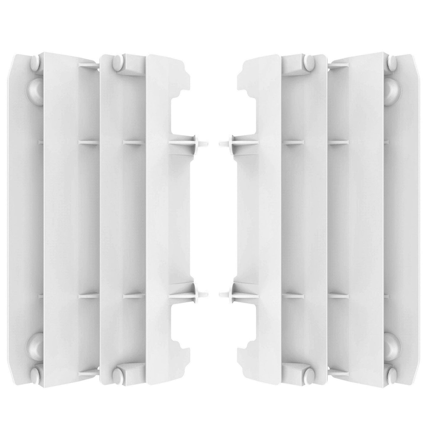 Преден предпазител за радиатор POLISPORT YAMAHA YZ125 / YZ250 (05-20) WHITE