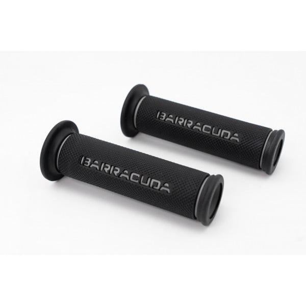 Мото ръкохватки BARRACUDA BASIC RACING GRIPS GREY