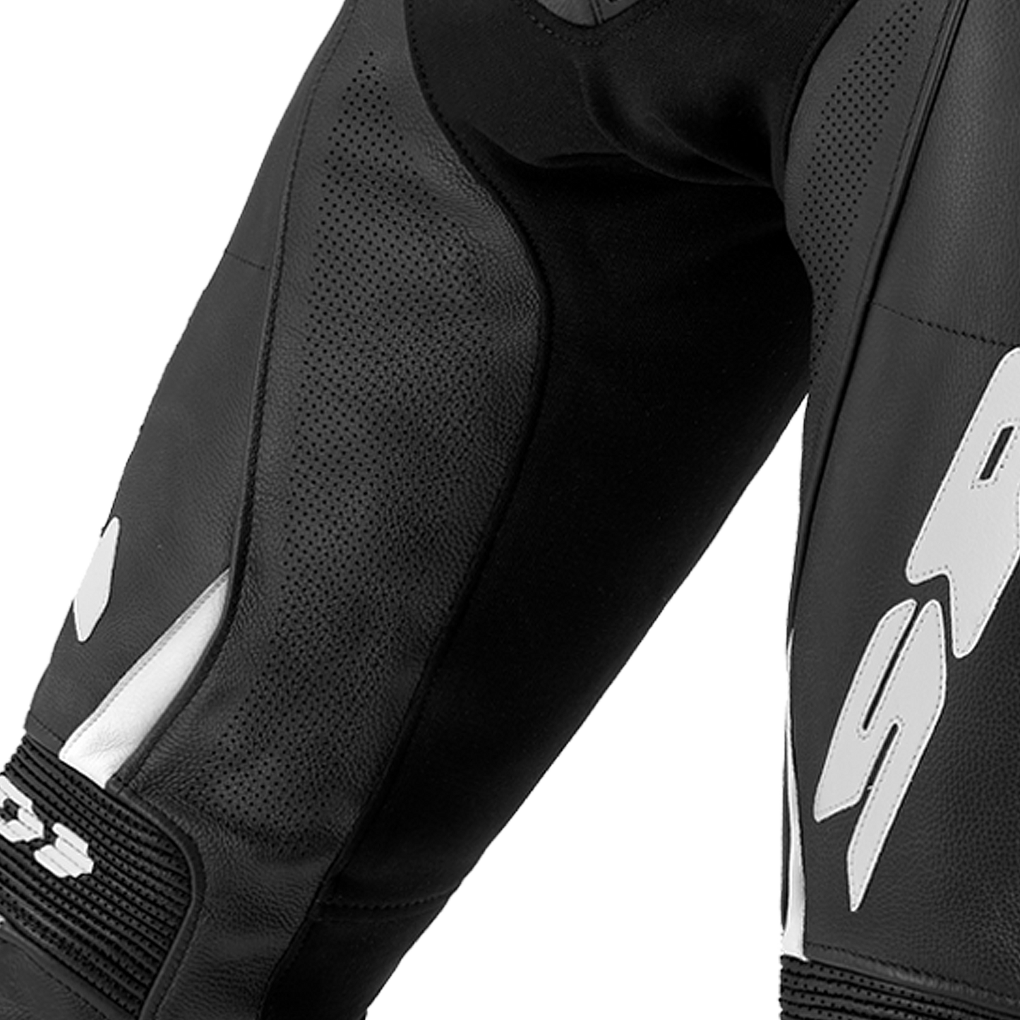 Кожен мото панталон SPIDI RR PRO 2 WIND Black/White