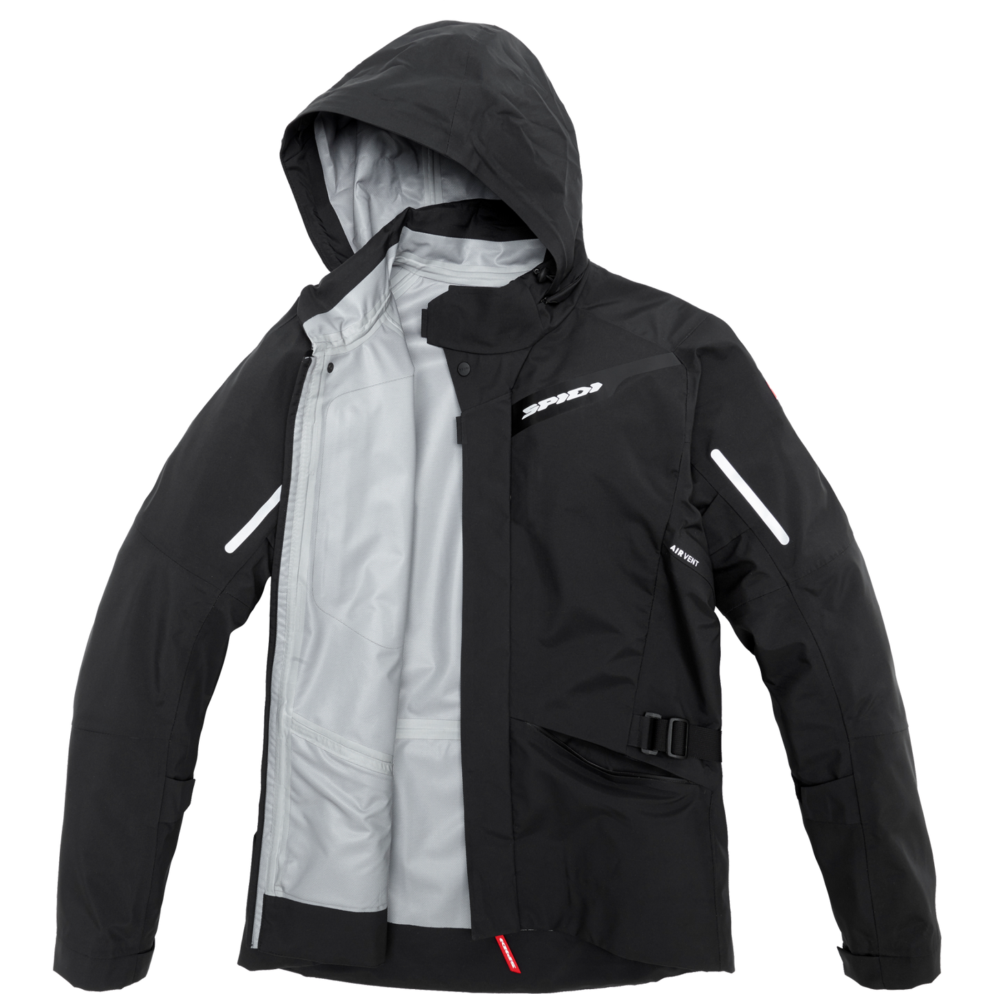 Текстилно яке за мотор SPIDI Mission-T Shield Black