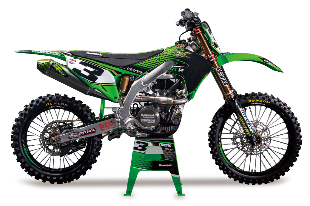Мотоциклет играчка NEW-RAY KAWASAKI ELI TOMAC (No3) 1:12