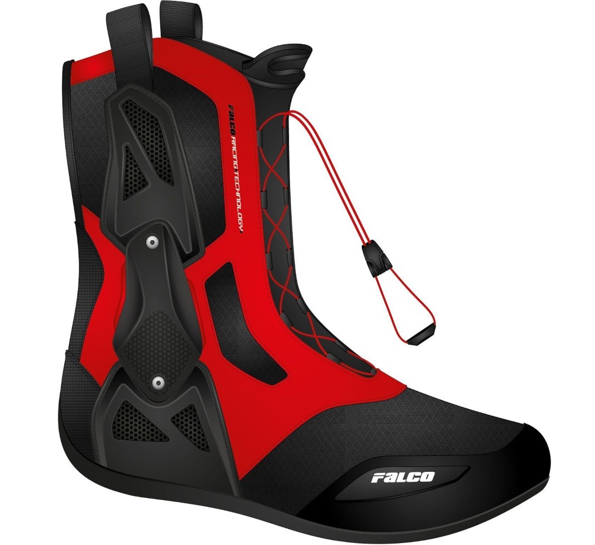 Мото ботуши FALCO ELITE GP BLACK/FLUO