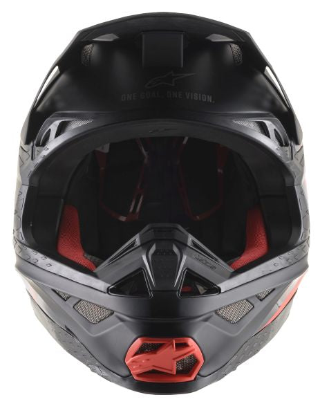 Мотокрос каска ALPINESTARS SM8 Echo BLACK/FLUO GREY/RED