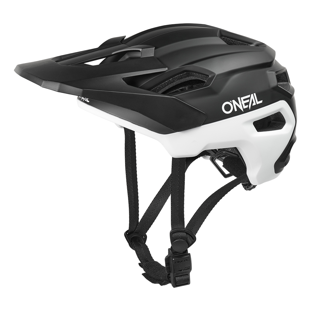 Вело каска O'NEAL TRAILFINDER EVO SOLID BLACK/WHITE