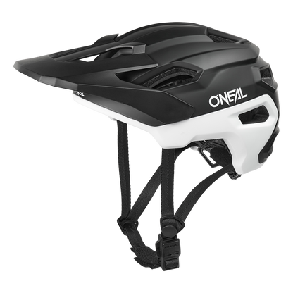 Вело каска O'NEAL TRAILFINDER EVO SOLID BLACK/WHITE