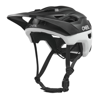 Вело каска O'NEAL TRAILFINDER EVO SOLID BLACK/WHITE