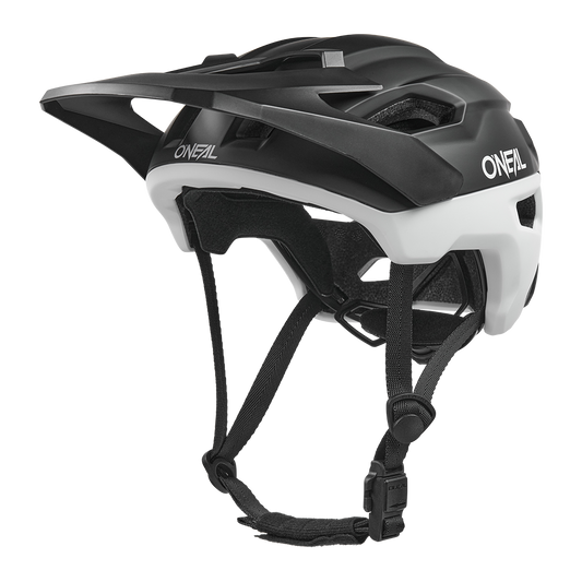 Вело каска O'NEAL TRAILFINDER EVO SOLID BLACK/WHITE