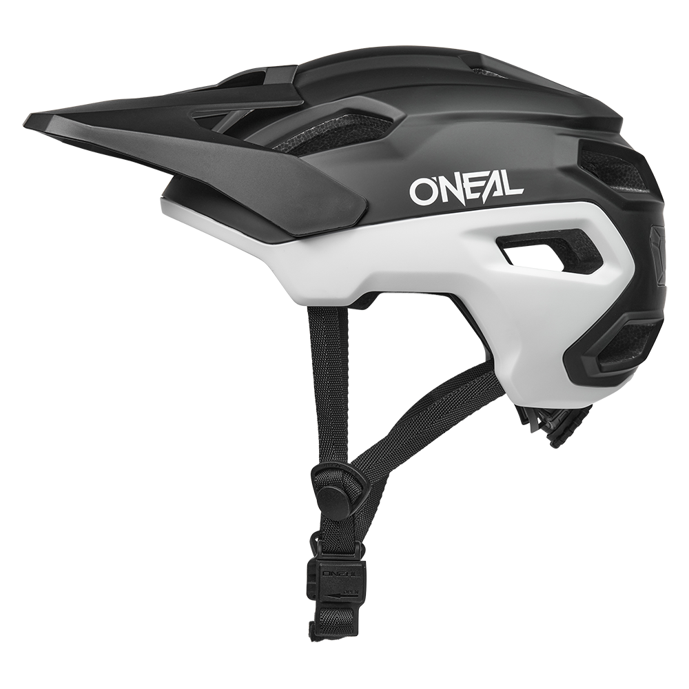 Вело каска O'NEAL TRAILFINDER EVO SOLID BLACK/WHITE