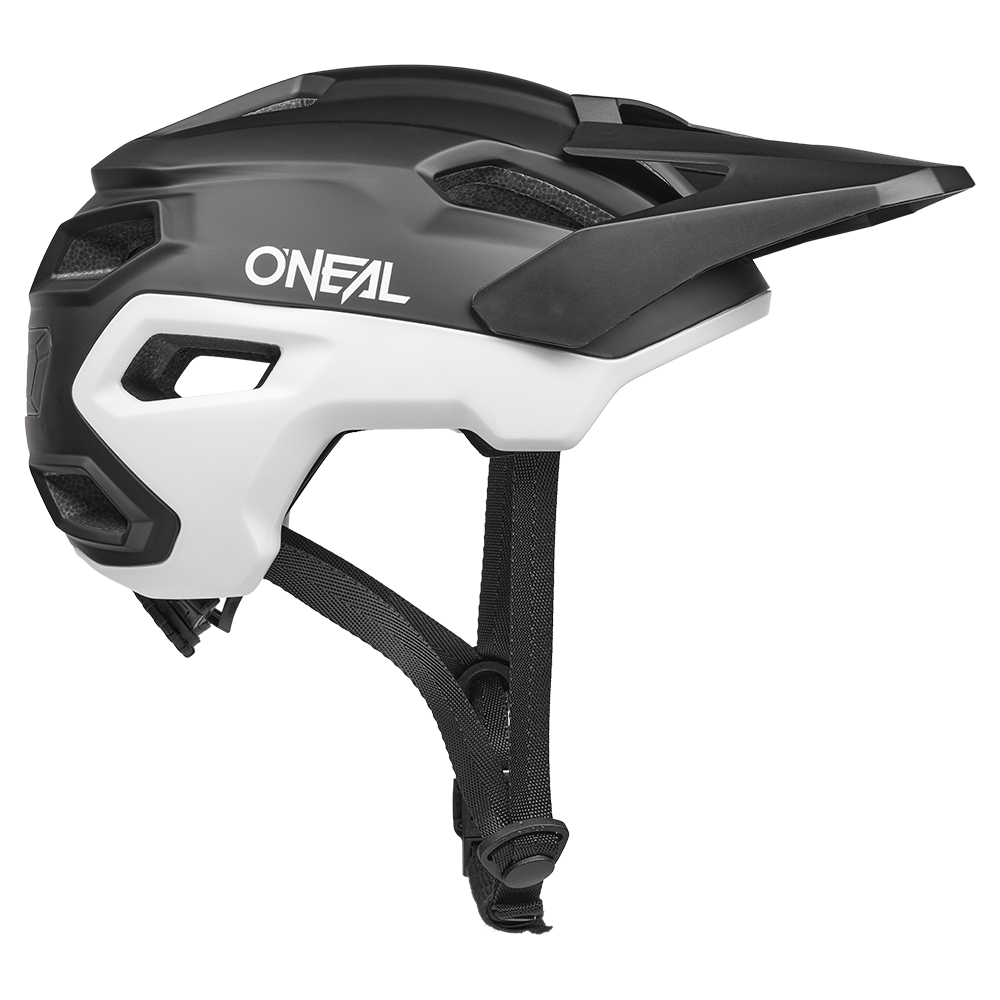 Вело каска O'NEAL TRAILFINDER EVO SOLID BLACK/WHITE
