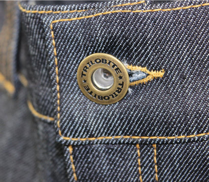 Мото дънки TRILOBITE 1860 TON-UP dark blue slim fit