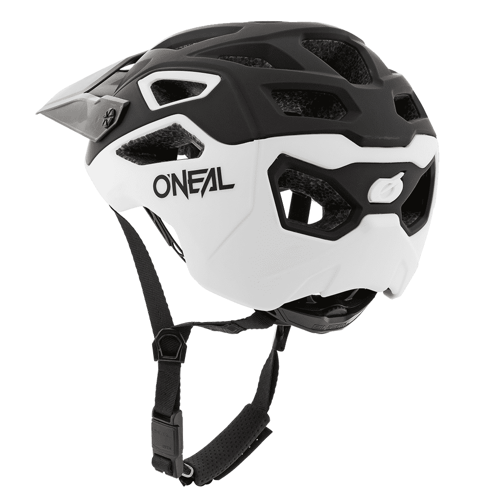 Вело каска O'NEAL PIKE SOLID BLACK/WHITE