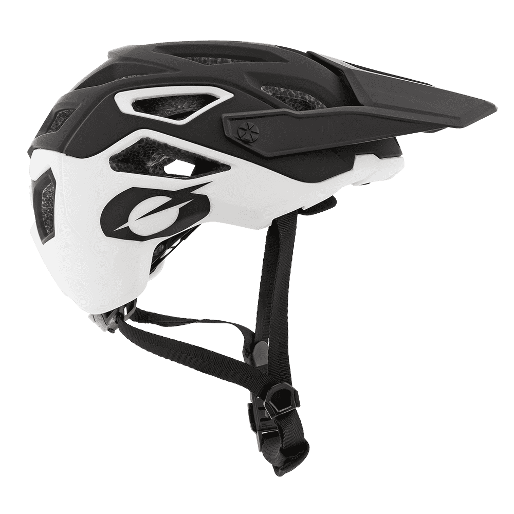 Вело каска O'NEAL PIKE SOLID BLACK/WHITE