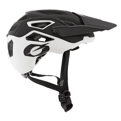 Вело каска O'NEAL PIKE SOLID BLACK/WHITE
