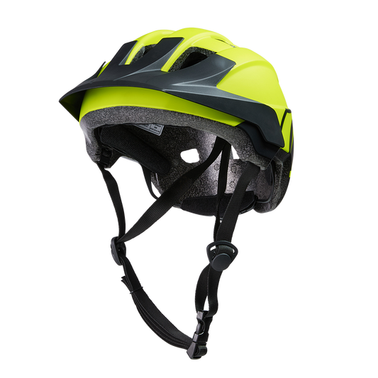 Детска вело каска O'NEAL FLAR ICON V.22 NEON YELLOW/BLACK