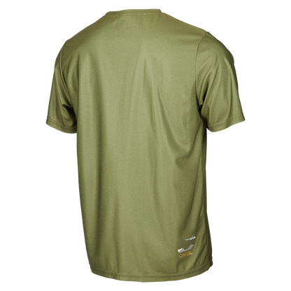 Вело тениска O'NEAL SLICKROCK V.23 OLIVE/BLACK