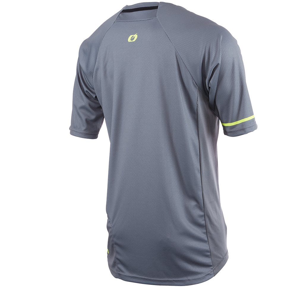 Вело тениска O'NEAL PIN IT V.22 GRAY/NEON YELLOW