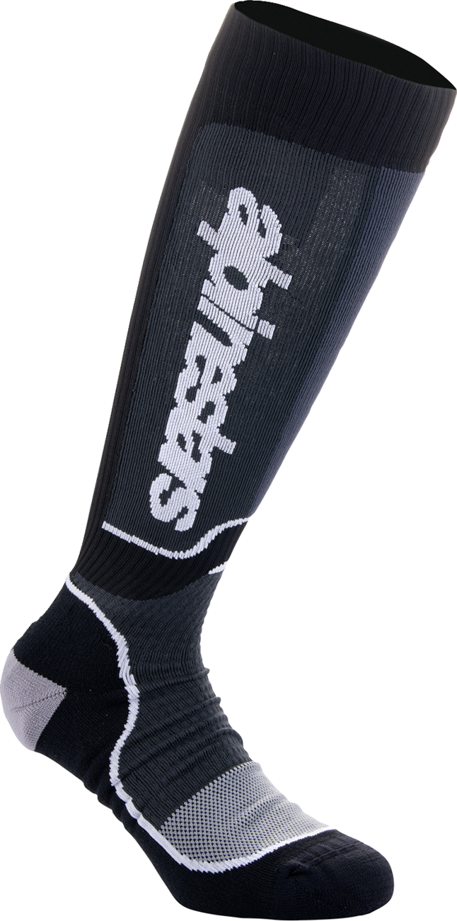 Мотокрос чорапи ALPINESTARS MX PLUS BLACK/WHT
