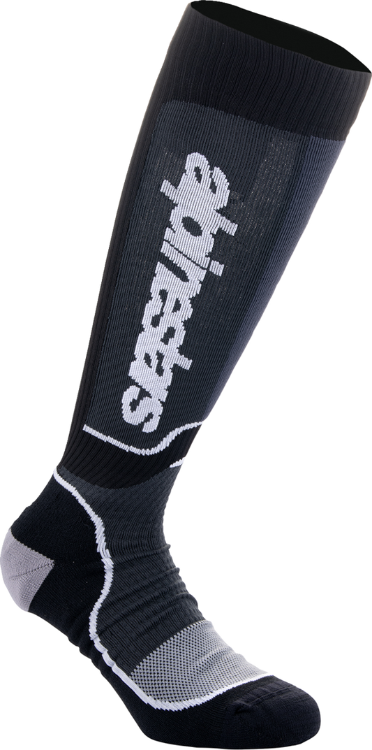 Мотокрос чорапи ALPINESTARS MX PLUS BLACK/WHT