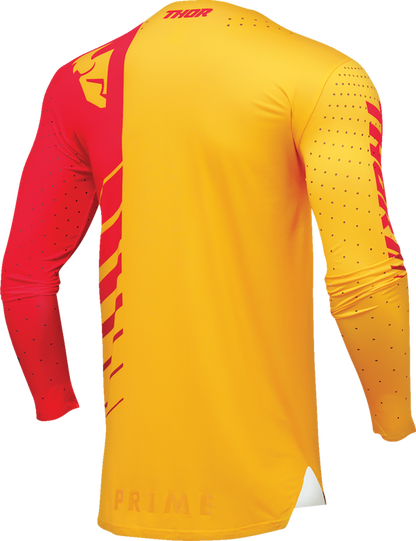 Мотокрос джърси THOR PRIME ANALOG YELLOW/RED