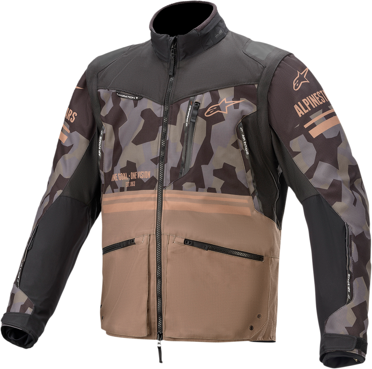Текстилно яке ALPINESTARS Venture-R CAMO/SAND