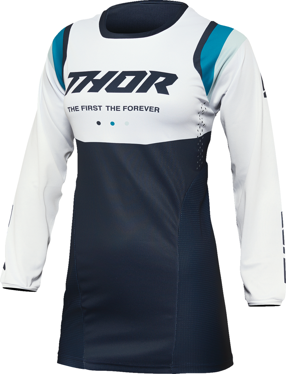 Дамско мотокрос джърси THOR WOMEN'S PULSE REV Blue, White