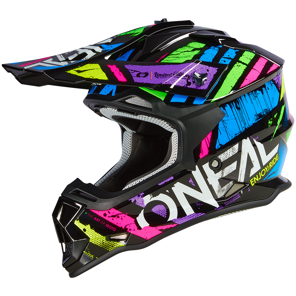 Мотокрос каска O'NEAL 2SERIES GLITCH V.23 MULTI