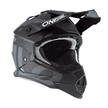 Мотокрос каска O'NEAL 2SERIES SLICK V.23 BLACK/GRAY