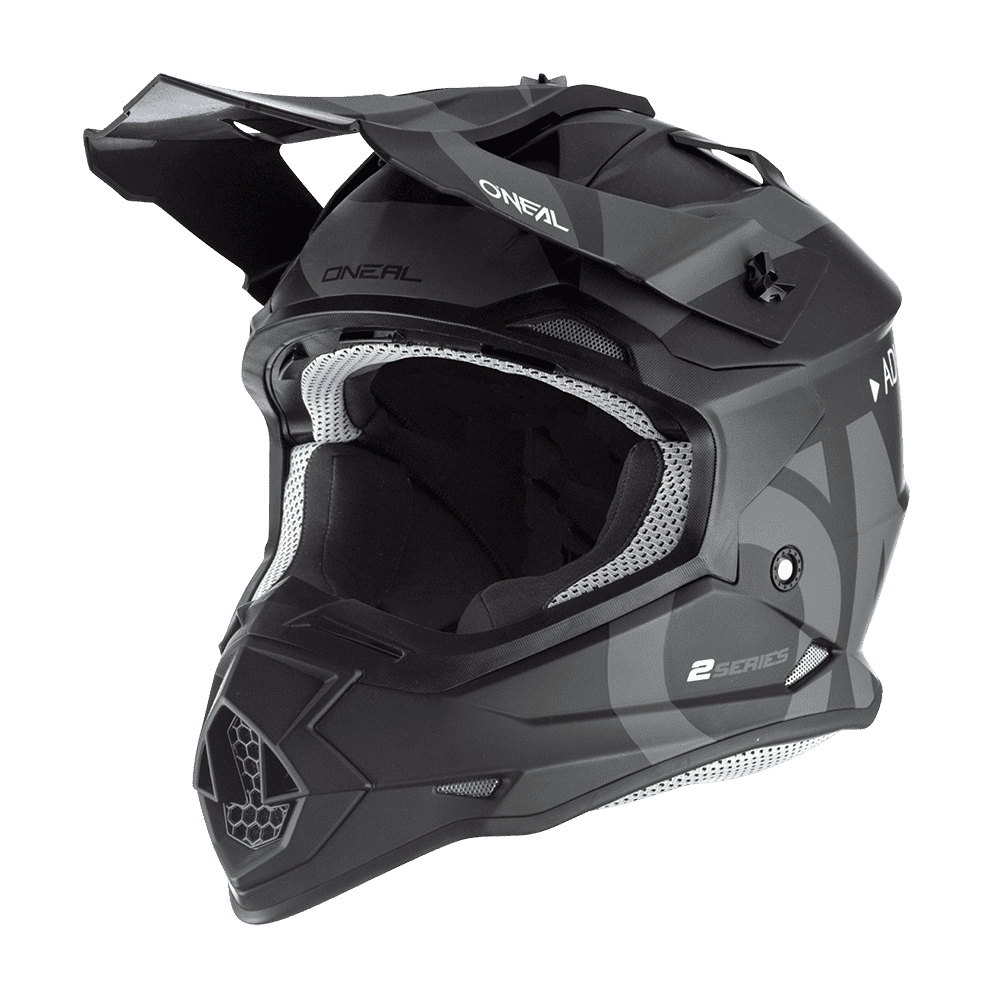 Мотокрос каска O'NEAL 2SERIES SLICK V.23 BLACK/GRAY