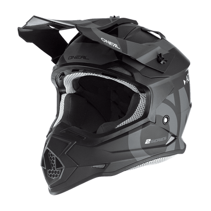 Мотокрос каска O'NEAL 2SERIES SLICK V.23 BLACK/GRAY