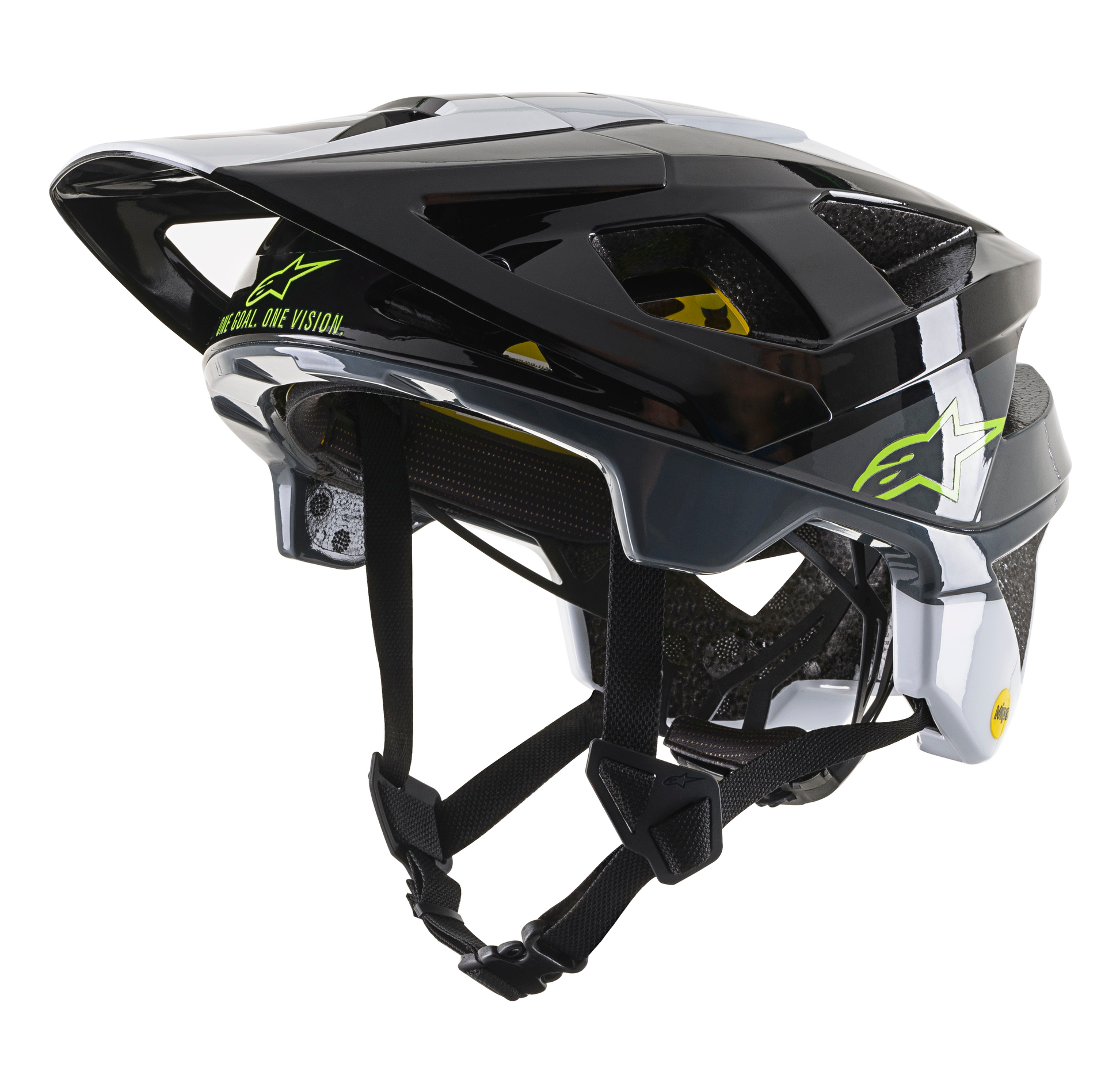 Вело каска ALPINESTARS Vector Tech MIPS® BLACK/WHITE/GREY