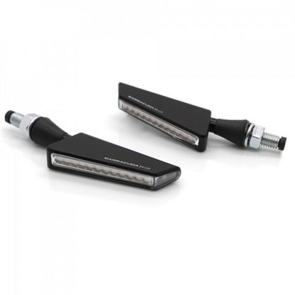 LED мото мигачи BARRACUDA SQ-LED B-LUX BLACK