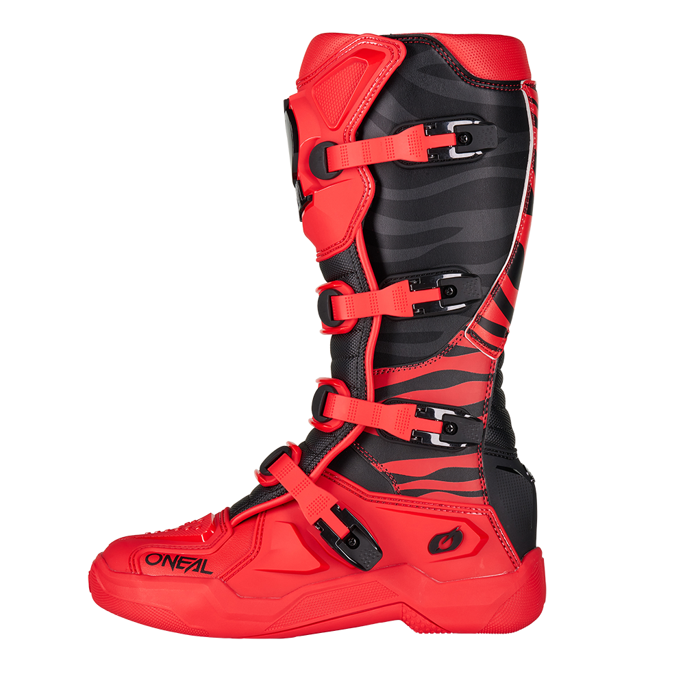 Мотокрос ботуши O'NEAL 3SRS MX ZEBRA RED