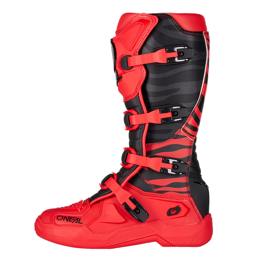 Мотокрос ботуши O'NEAL 3SRS MX ZEBRA RED