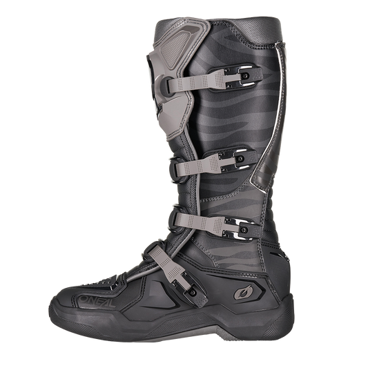 Мотокрос ботуши O'NEAL 3SRS MX ZEBRA BLACK/GRAY