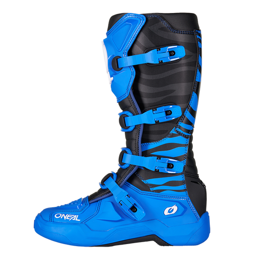 Мотокрос ботуши O'NEAL 3SRS MX ZEBRA BLUE