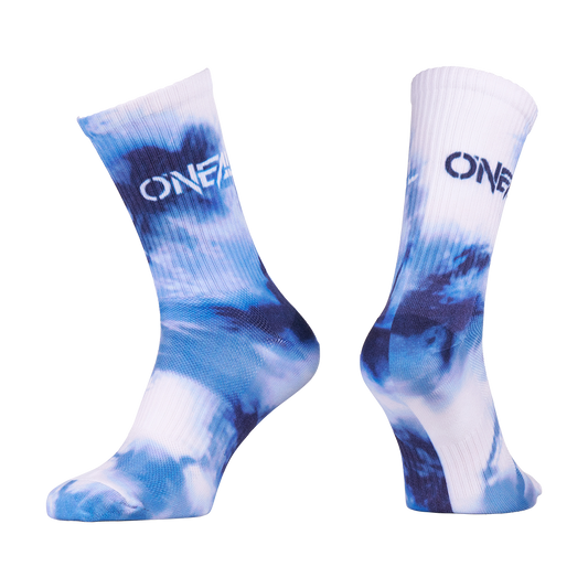 Вело чорапи O'NEAL MTB PERFORMANCE TWIST BLUE/WHITE V.26