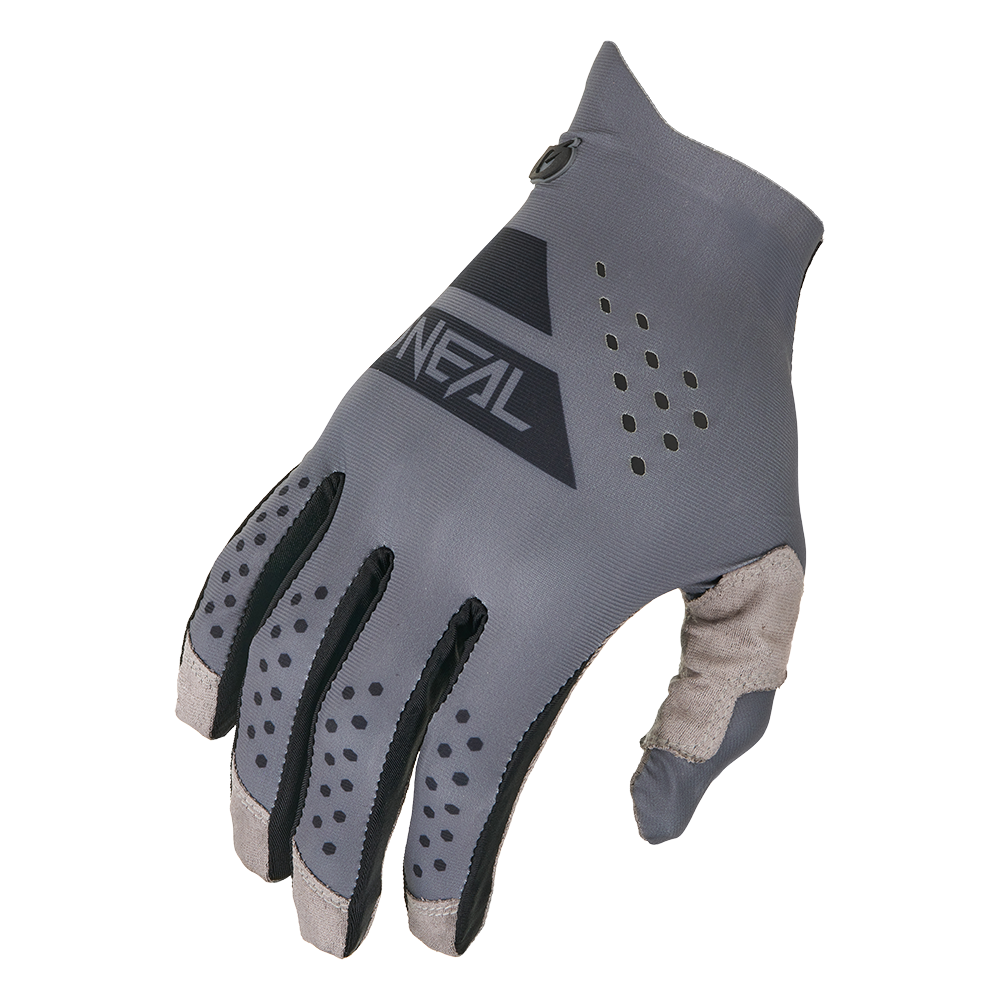 Мотокрос ръкавици O'NEAL PIN IT SLIP ON GRAY/BLACK V.26