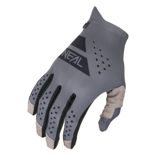 Мотокрос ръкавици O'NEAL PIN IT SLIP ON GRAY/BLACK V.26