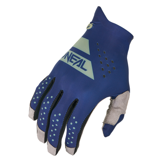 Мотокрос ръкавици O'NEAL PIN IT SLIP ON BLUE/GREEN V.26