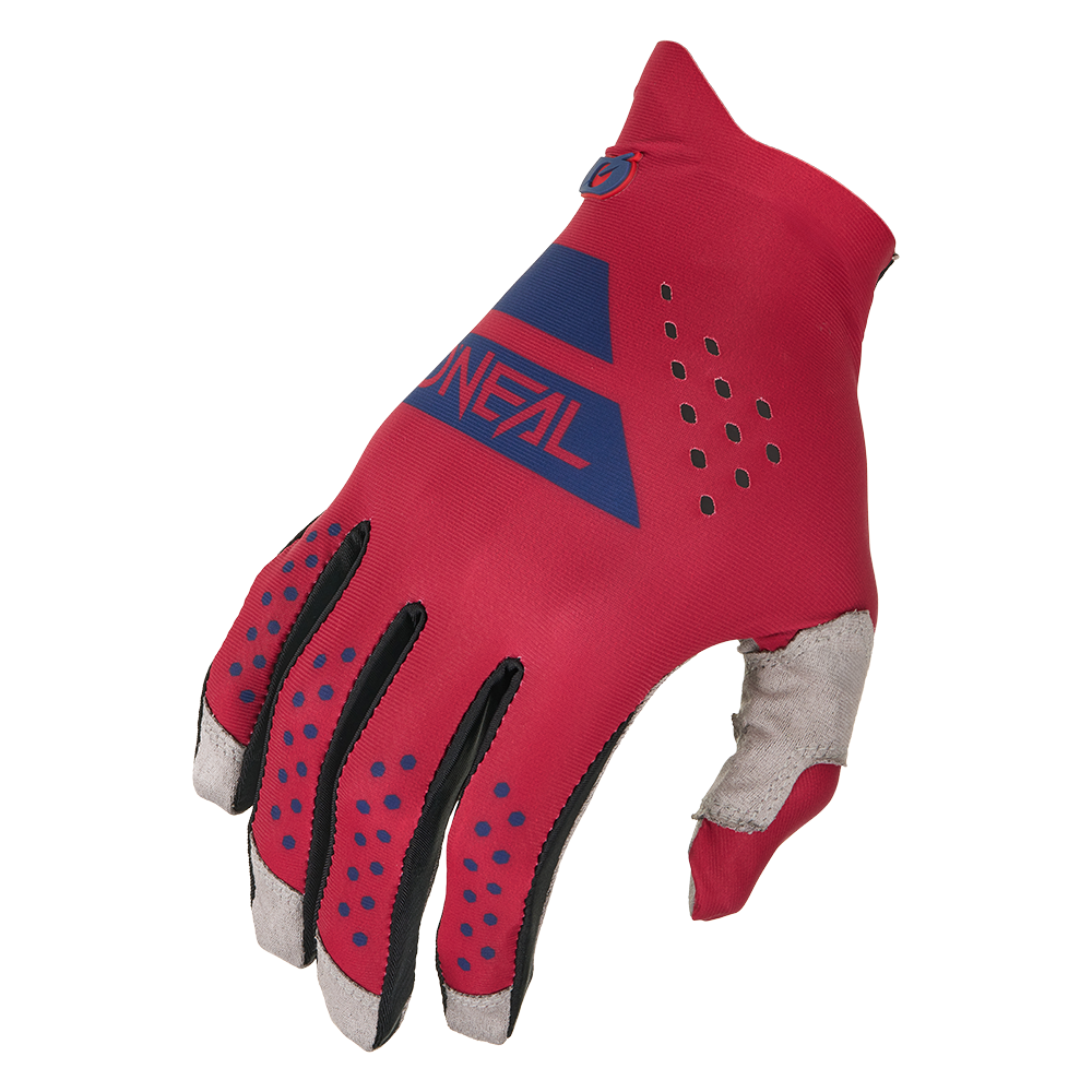 Мотокрос ръкавици O'NEAL PIN IT SLIP ON RED/BLUE V.26