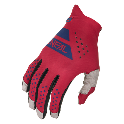 Мотокрос ръкавици O'NEAL PIN IT SLIP ON RED/BLUE V.26